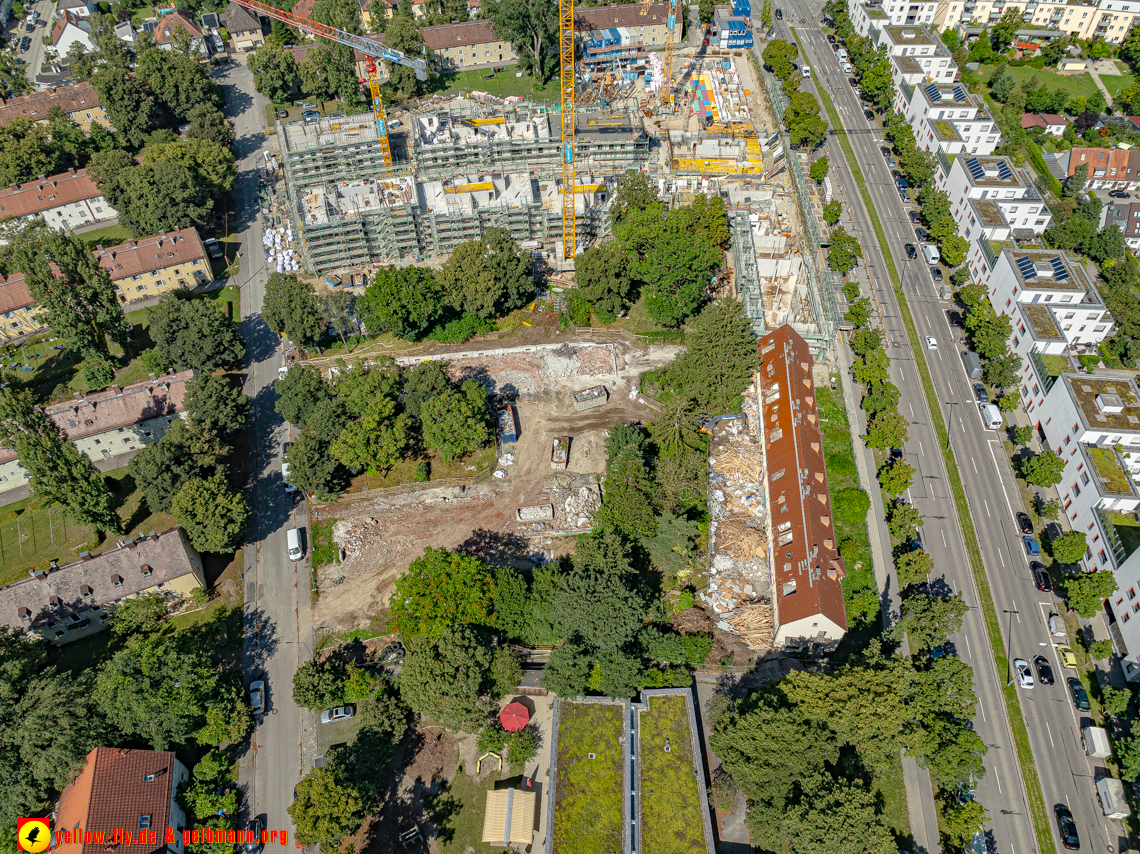 06.08.2024 - die Baustelle Maikäfersiedlung in Berg am Laim