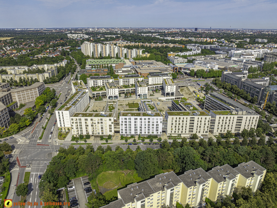 16.08.2024 - Perlach Plaza und Neue-Mitte und Umgebung
