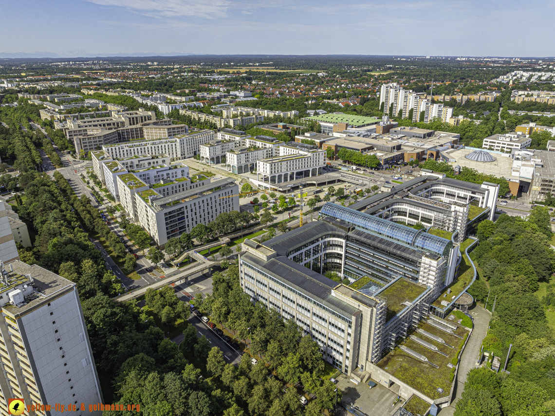 16.08.2024 - Perlach Plaza und Neue-Mitte und Umgebung