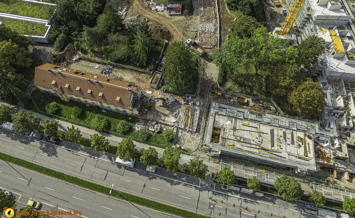 22.08.2024 - Abriss der Maikäfersiedlung