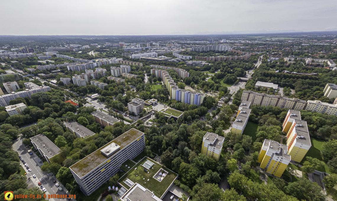 22.08.2024 - das Quiddezentrum als Biotop in Neuperlach