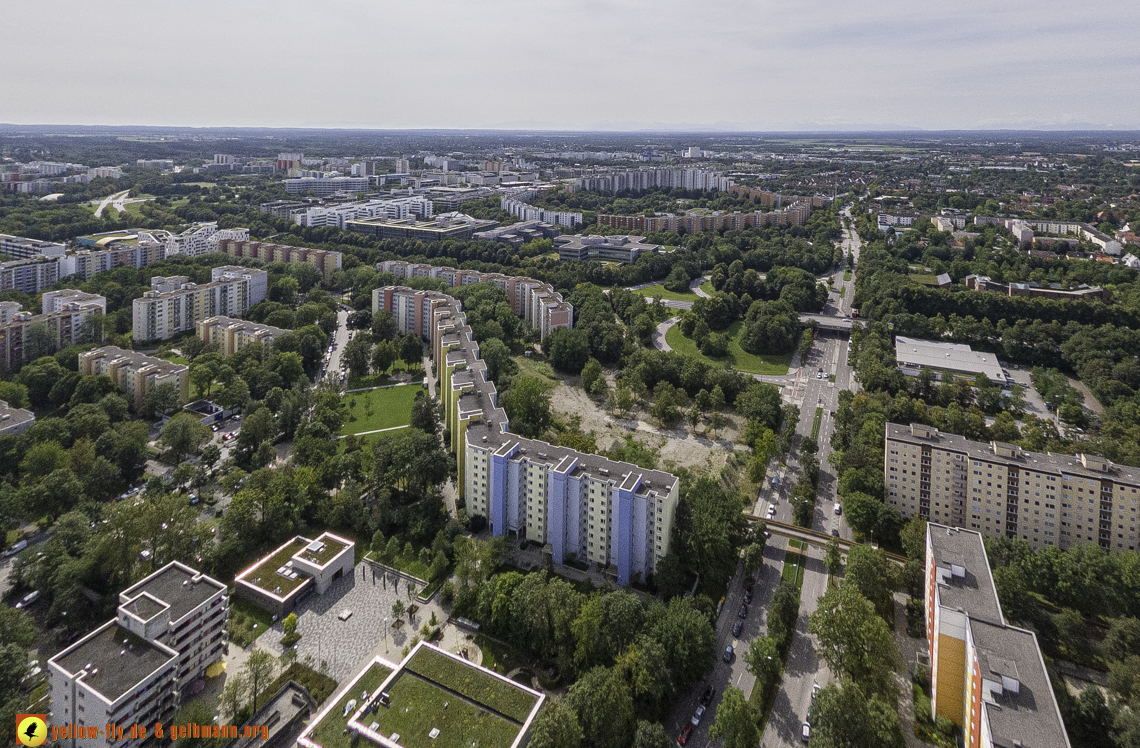 22.08.2024 - das Quiddezentrum als Biotop in Neuperlach