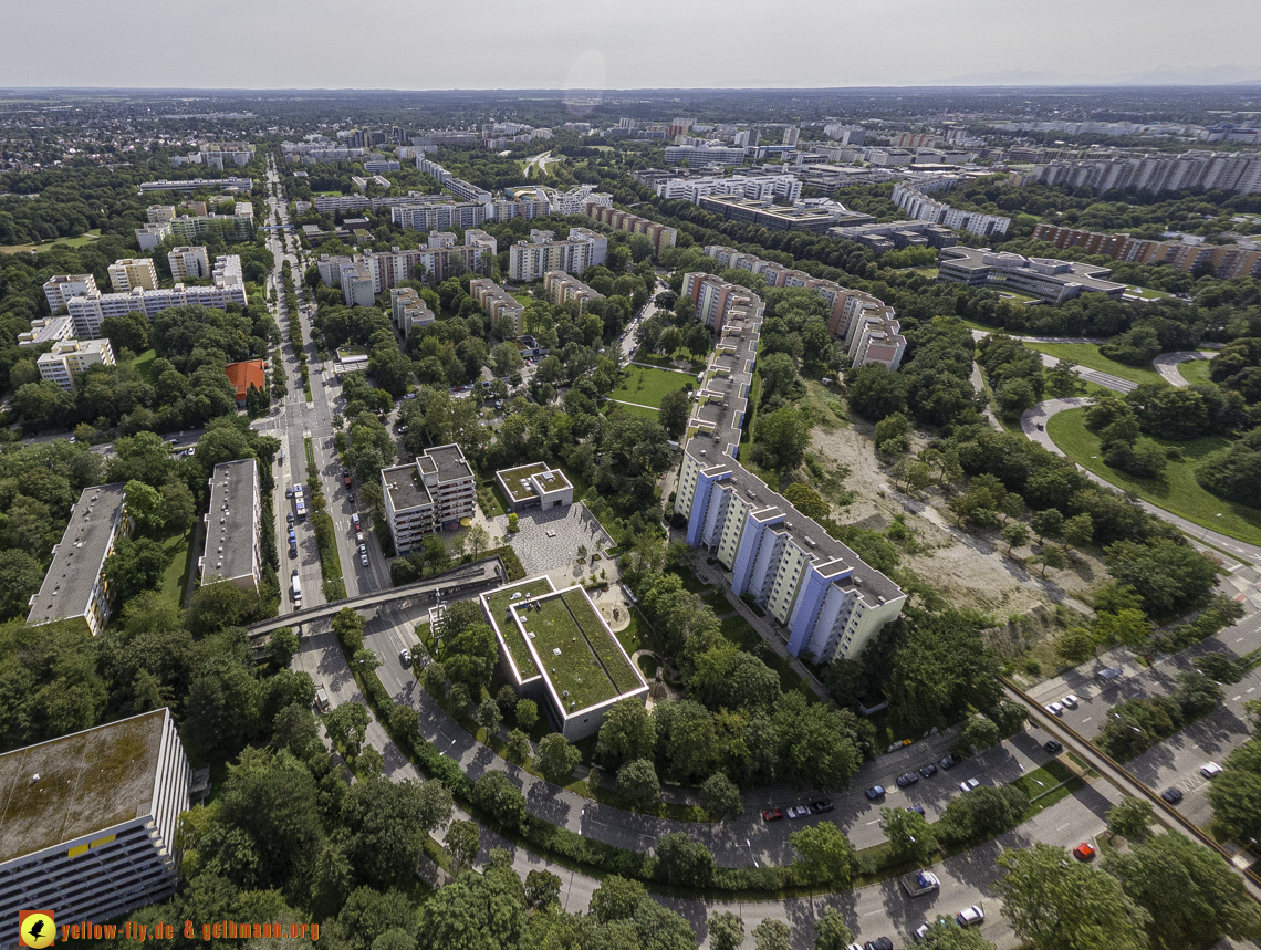22.08.2024 - das Quiddezentrum als Biotop in Neuperlach