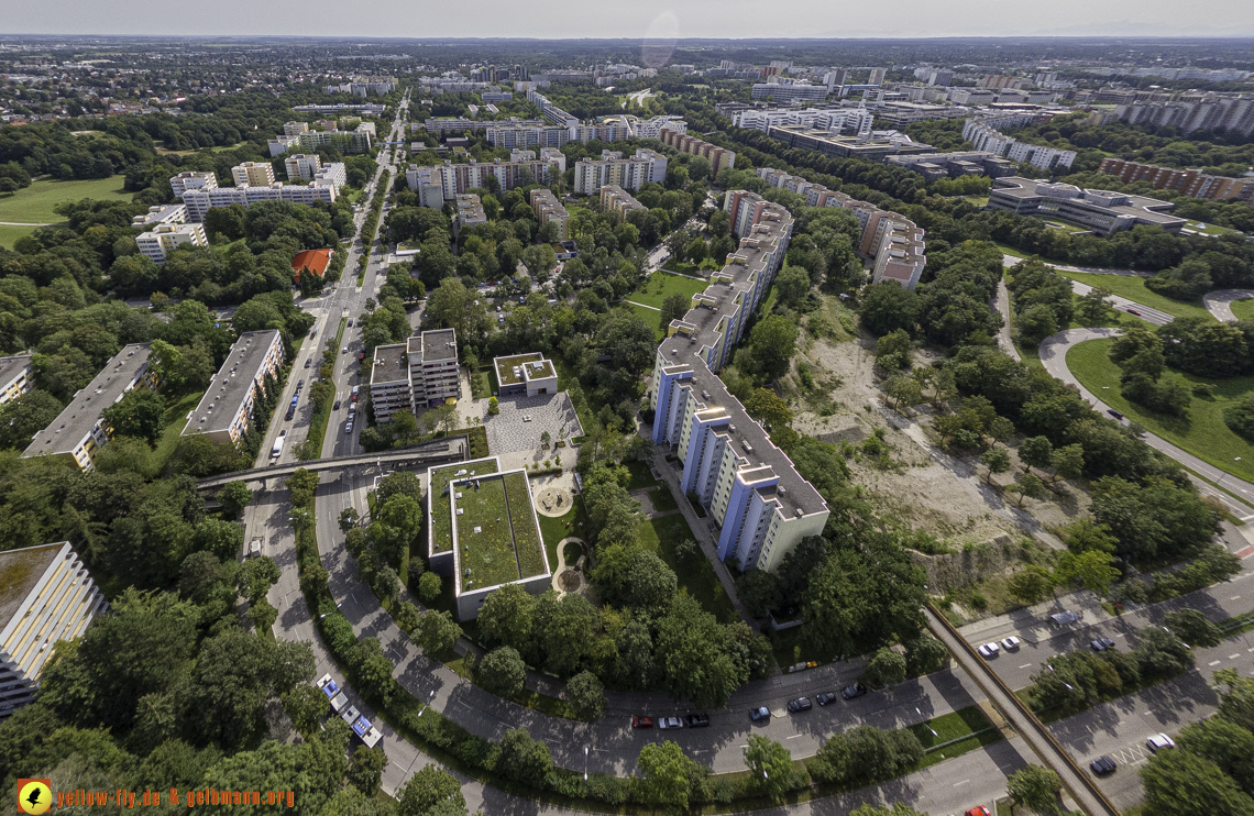 22.08.2024 - das Quiddezentrum als Biotop in Neuperlach