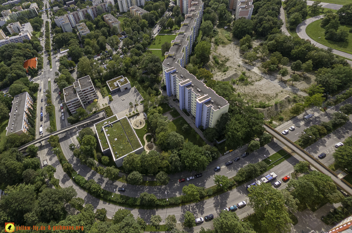 22.08.2024 - das Quiddezentrum als Biotop in Neuperlach