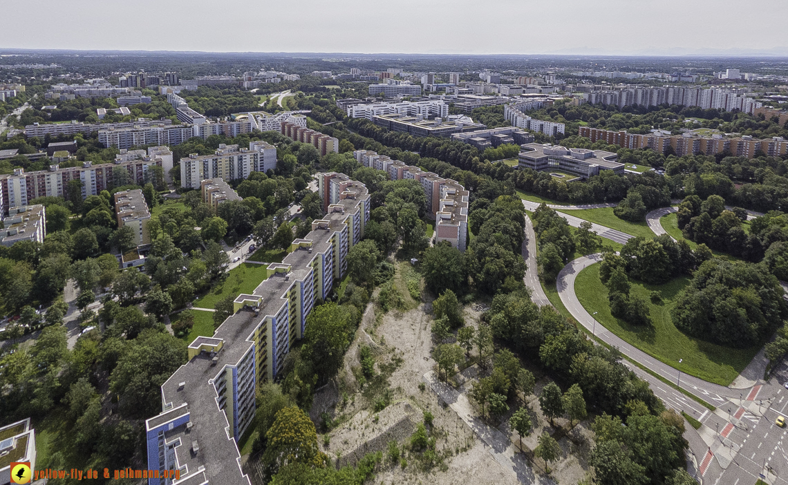 22.08.2024 - das Quiddezentrum als Biotop in Neuperlach