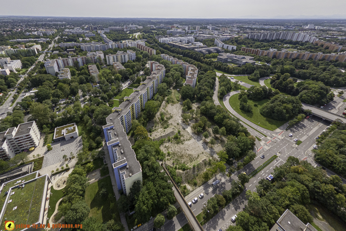 22.08.2024 - das Quiddezentrum als Biotop in Neuperlach