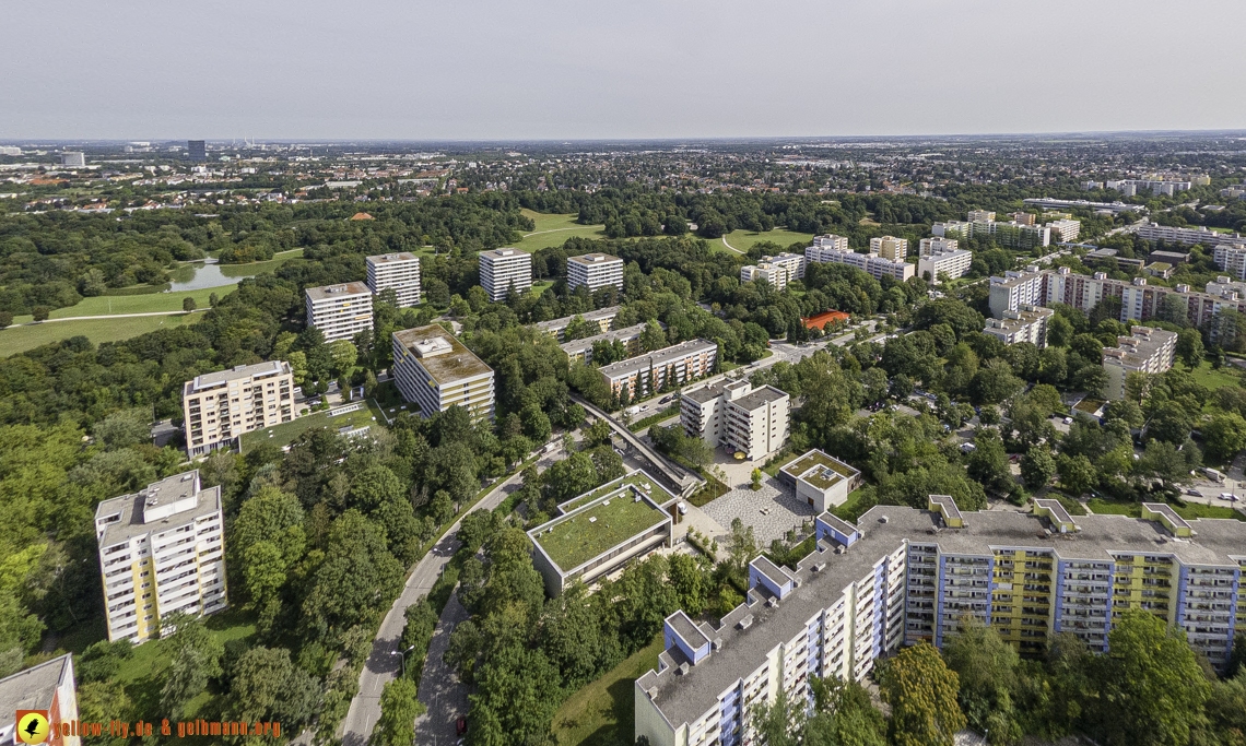 22.08.2024 - das Quiddezentrum als Biotop in Neuperlach