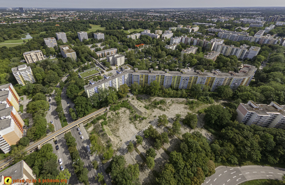 22.08.2024 - das Quiddezentrum als Biotop in Neuperlach