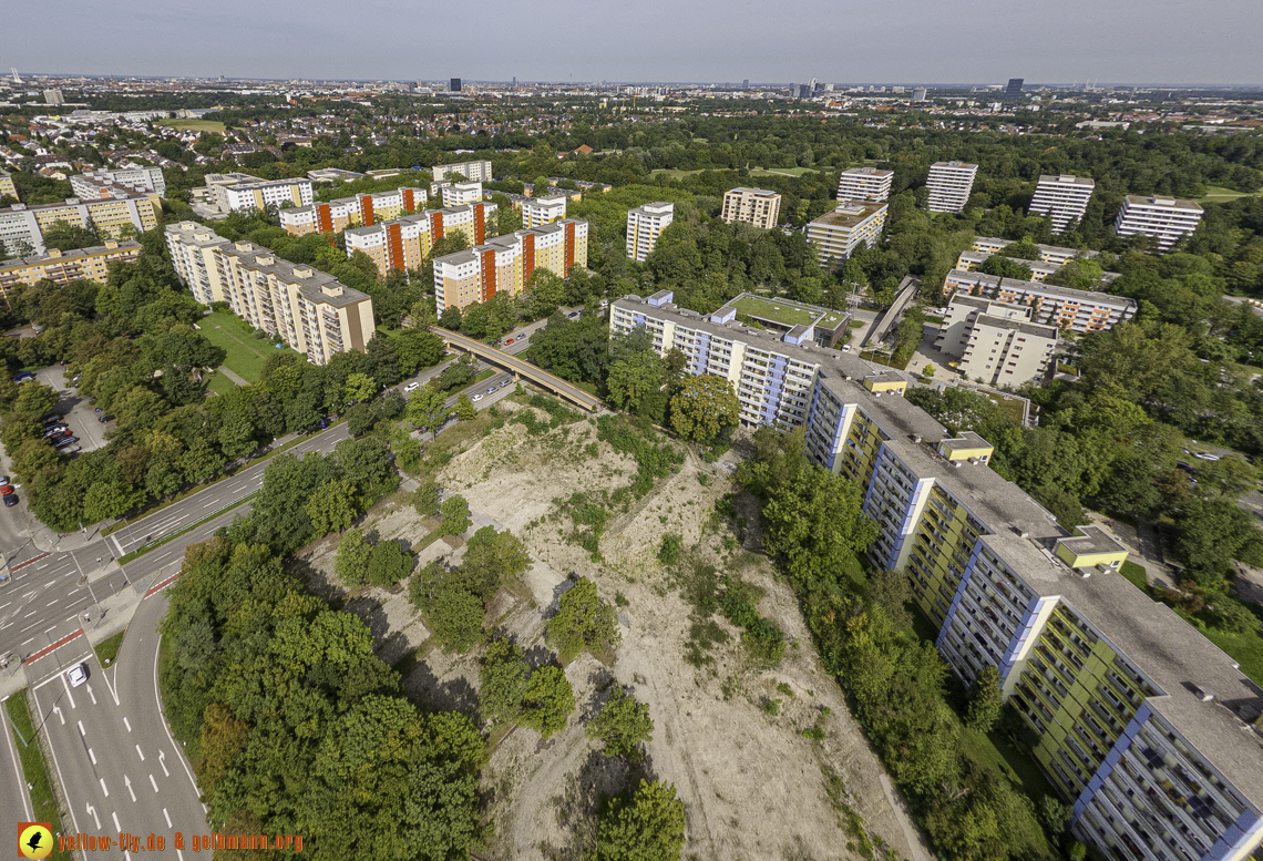 22.08.2024 - das Quiddezentrum als Biotop in Neuperlach
