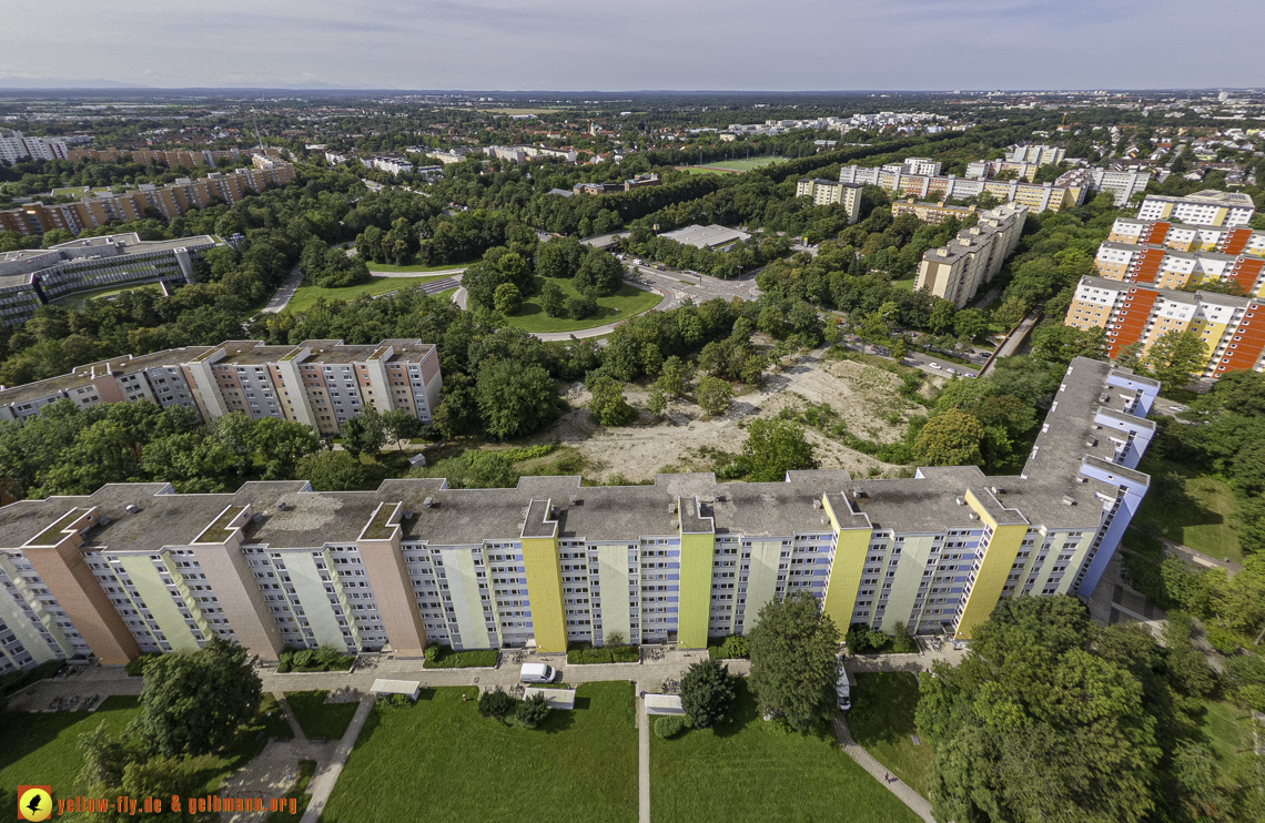 22.08.2024 - das Quiddezentrum als Biotop in Neuperlach