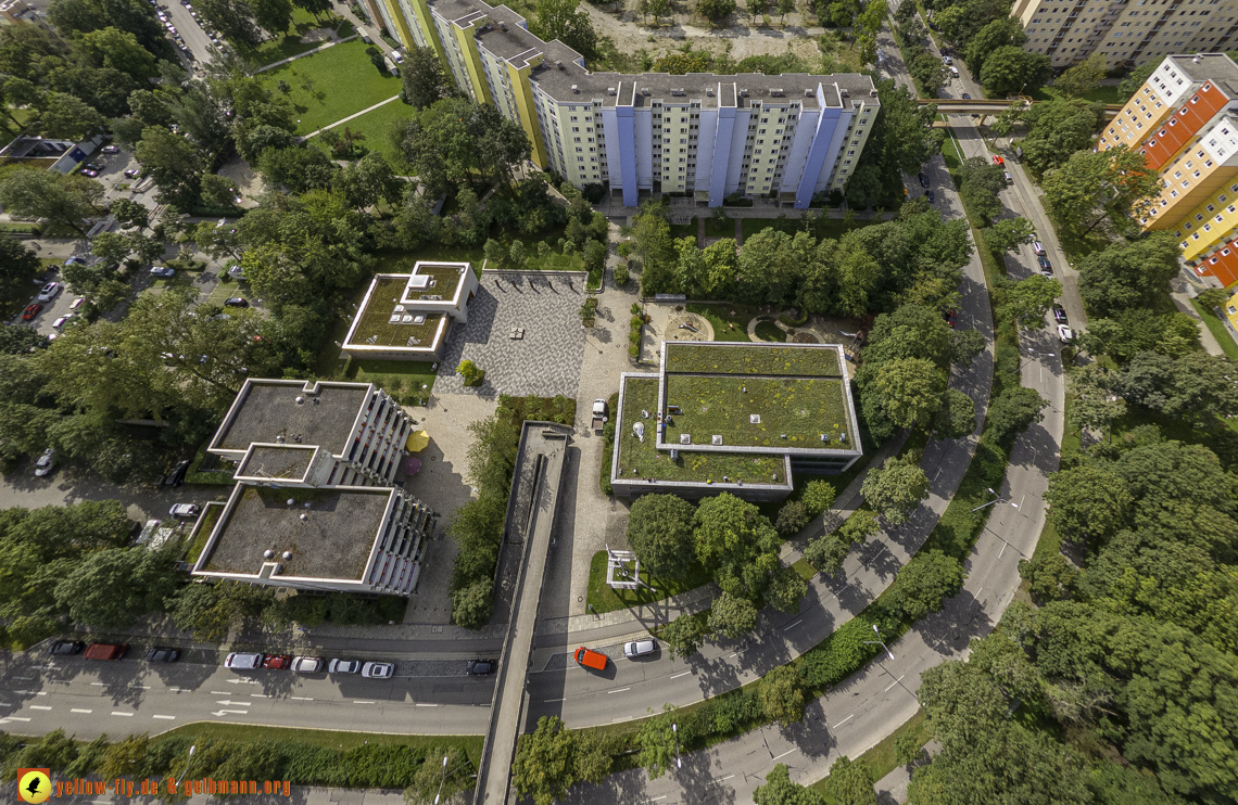 22.08.2024 - das Quiddezentrum als Biotop in Neuperlach