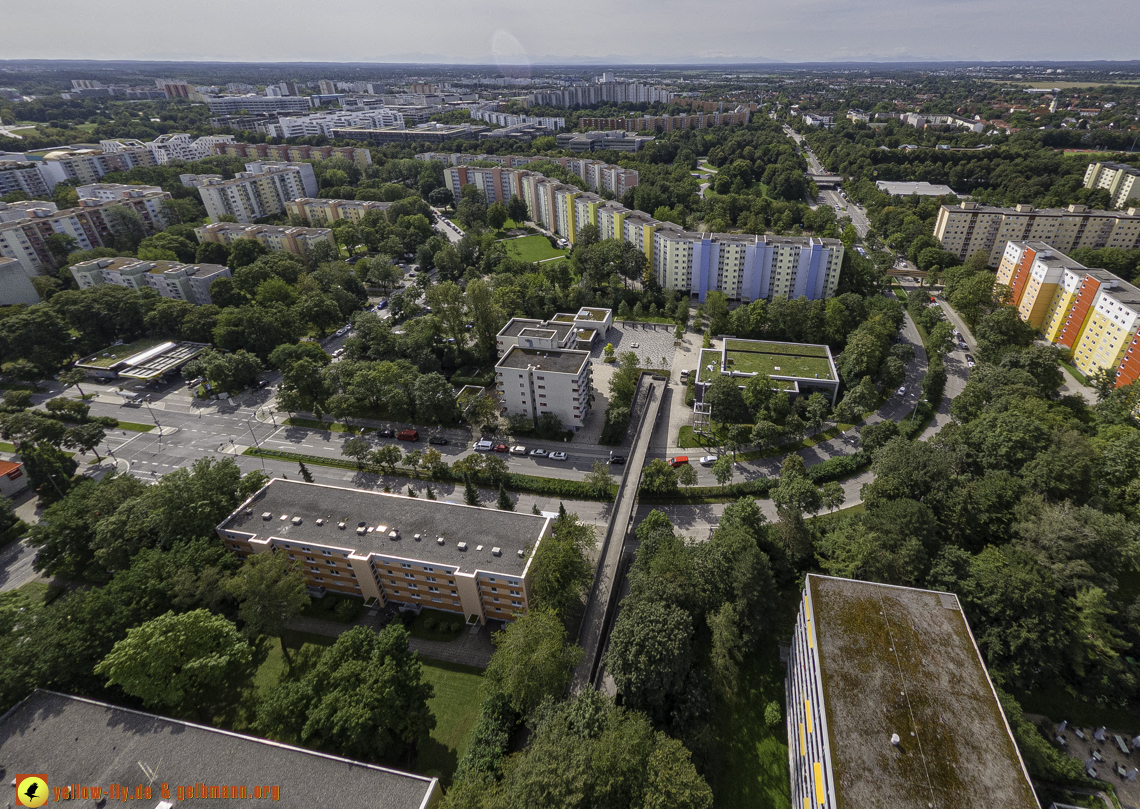22.08.2024 - das Quiddezentrum als Biotop in Neuperlach