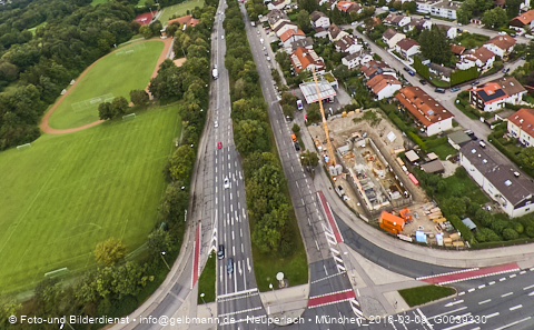 12.09.2024 - Baustelle Heinrich-Wieland-Straße in Neuperlach