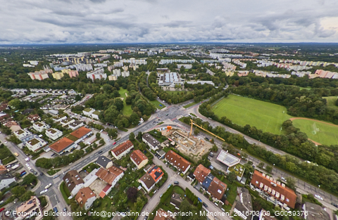 12.09.2024 - Baustelle Heinrich-Wieland-Straße in Neuperlach