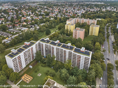 12.09.2024 - Dachbegehung mit der Münchner Wohnen am Karl-Marx-Ring 11-21 in Neuperlach