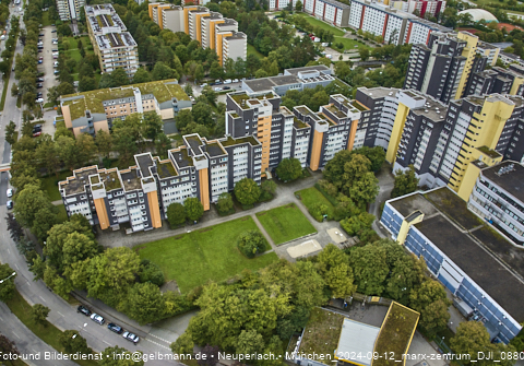 12.09.2024 - Marx-Zentrum, Studentenwohnheim, Wohnanlage Karl-Marx-Ring 52-62, KMR 53-57c Umgebung