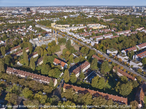 09.10.2024 - Baustelle Maikäfersiedlung in Berg am Laim