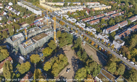 09.10.2024 - Baustelle Maikäfersiedlung in Berg am Laim