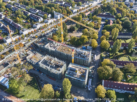 09.10.2024 - Baustelle Maikäfersiedlung in Berg am Laim