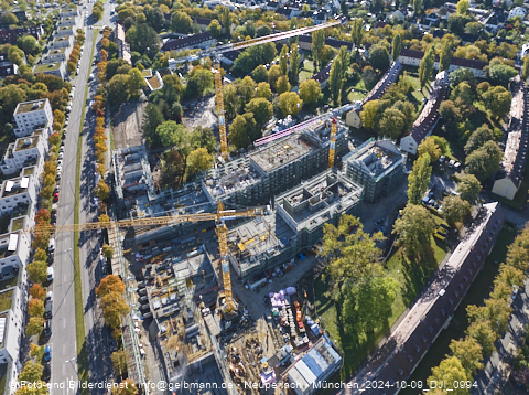 09.10.2024 - Baustelle Maikäfersiedlung in Berg am Laim