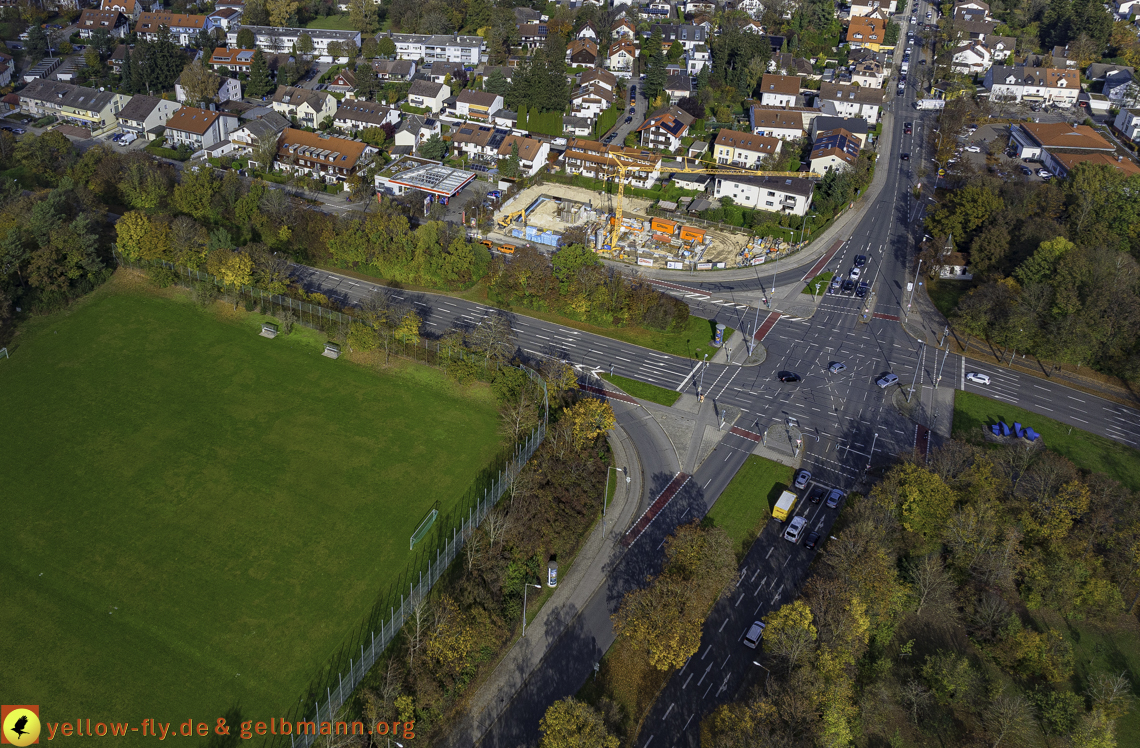 29.10.2024 - Baustelle in der Heinrich-Wieland-Strasse in Neuperlach