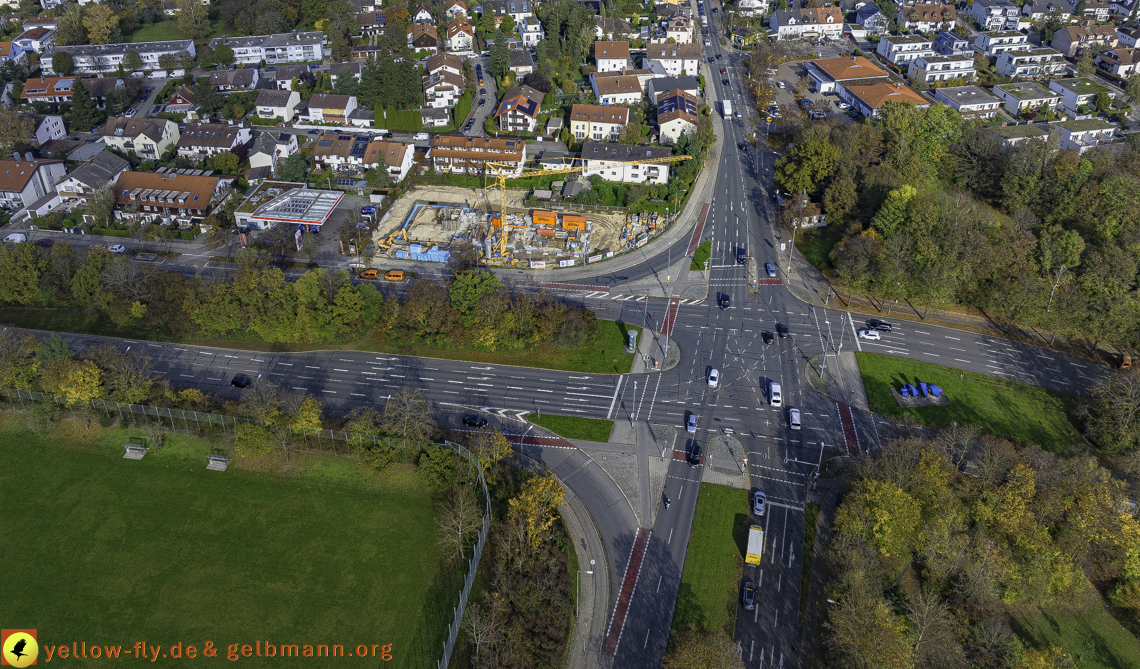 29.10.2024 - Baustelle in der Heinrich-Wieland-Strasse in Neuperlach