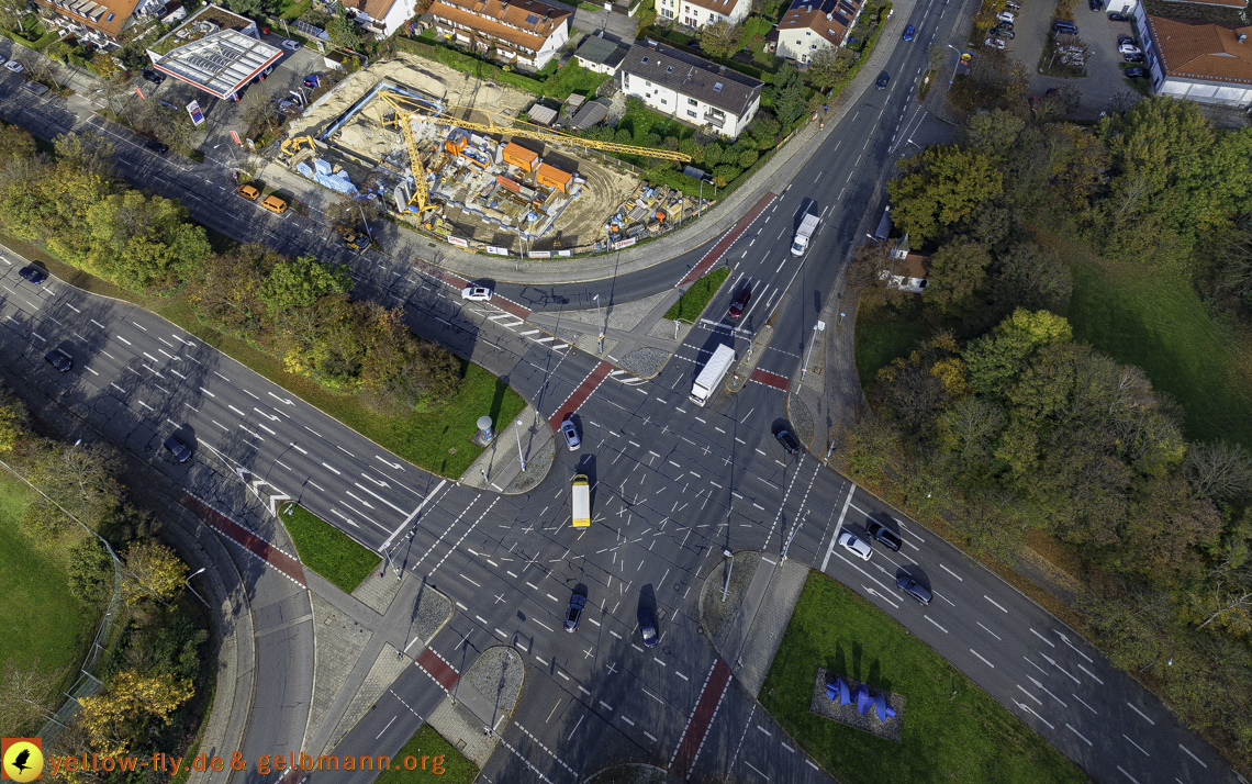 29.10.2024 - Baustelle in der Heinrich-Wieland-Strasse in Neuperlach