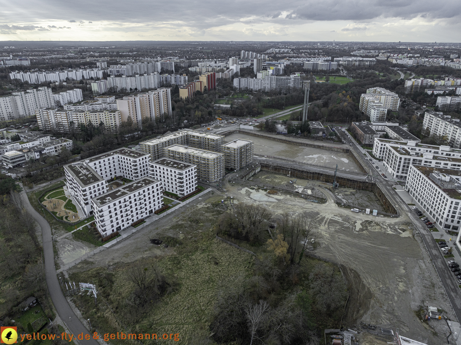  26.11.2024 - Alexisquartier-DEMOS Baustelle in Neuperlach