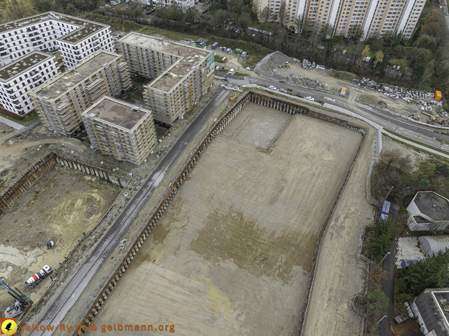  26.11.2024 - Alexisquartier-DEMOS Baustelle in Neuperlach