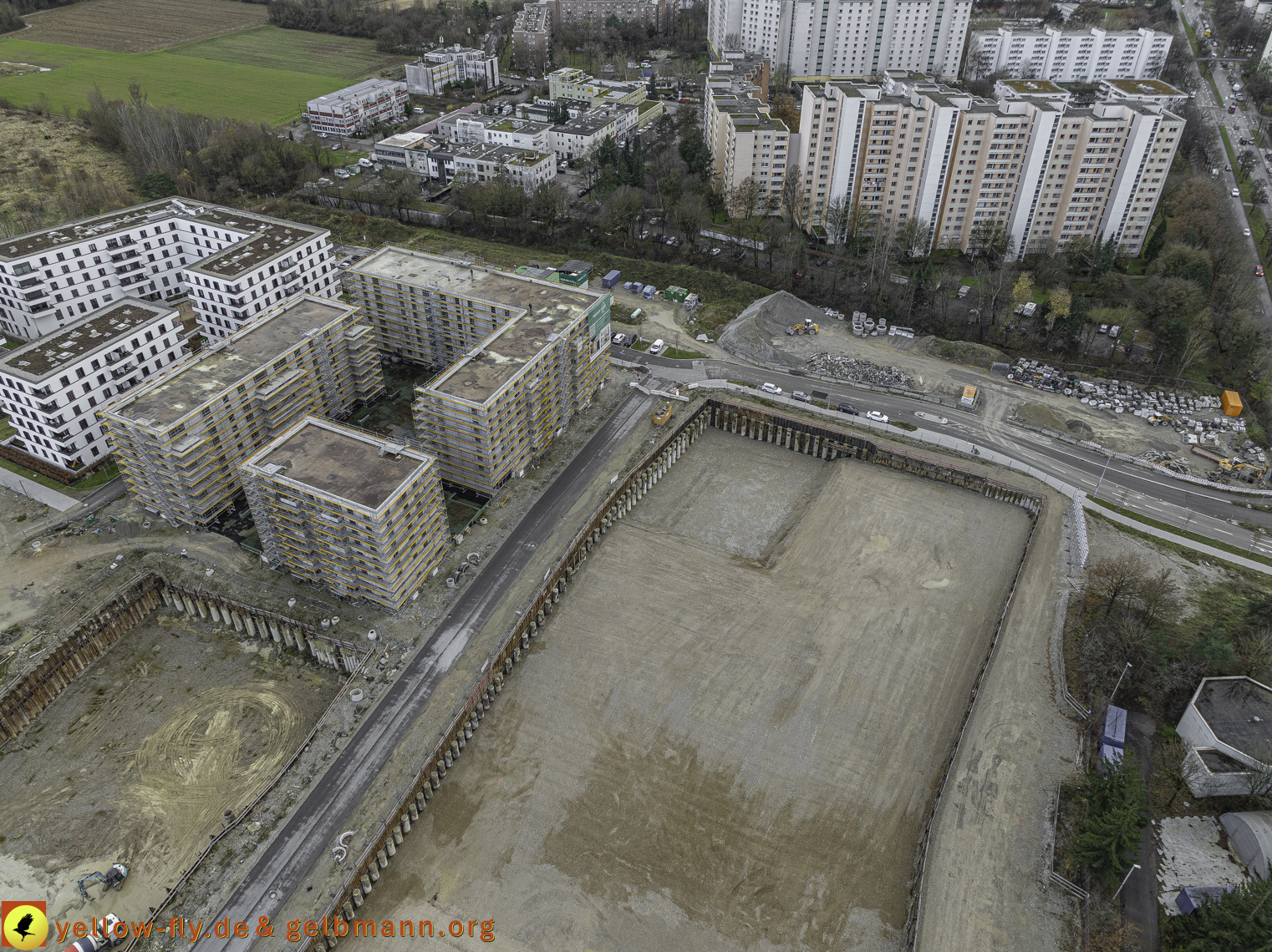  26.11.2024 - Alexisquartier-DEMOS Baustelle in Neuperlach