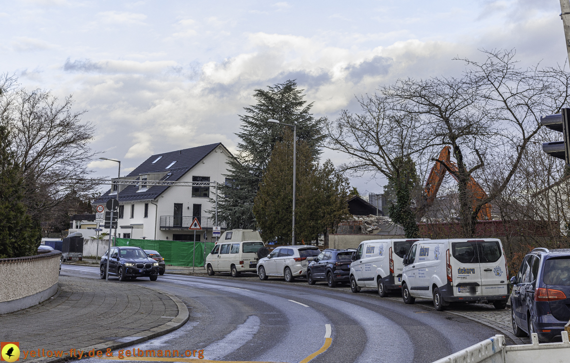 26.11.2024 - Baustelle in der Niederalmstraße Ecke Hugo-Lang-Bogen in Neuperlach
