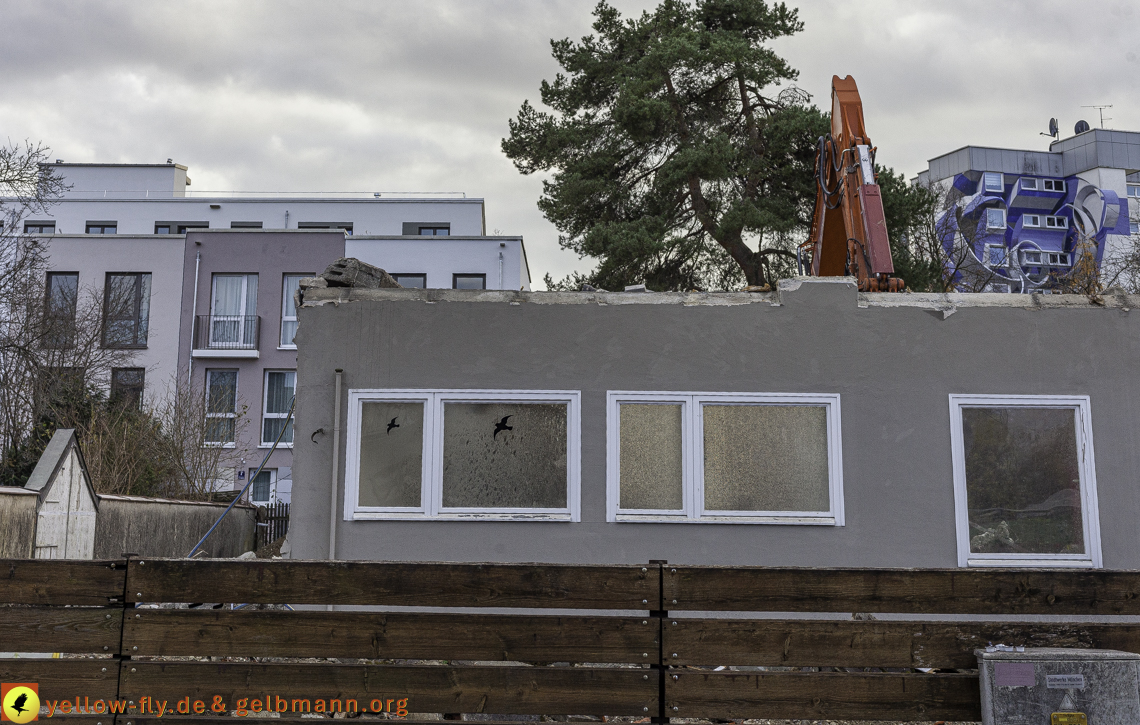 26.11.2024 - Baustelle in der Niederalmstraße Ecke Hugo-Lang-Bogen in Neuperlach