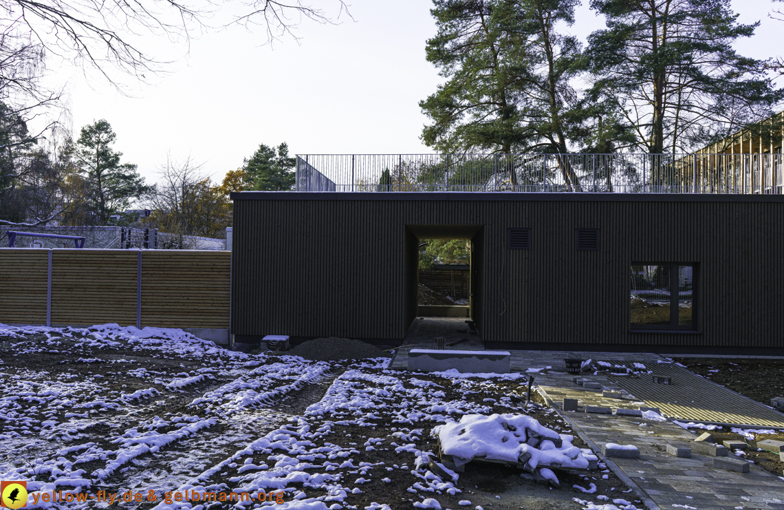 27.11.2024 - Baustelle Haus für Kinder in Neuperlach