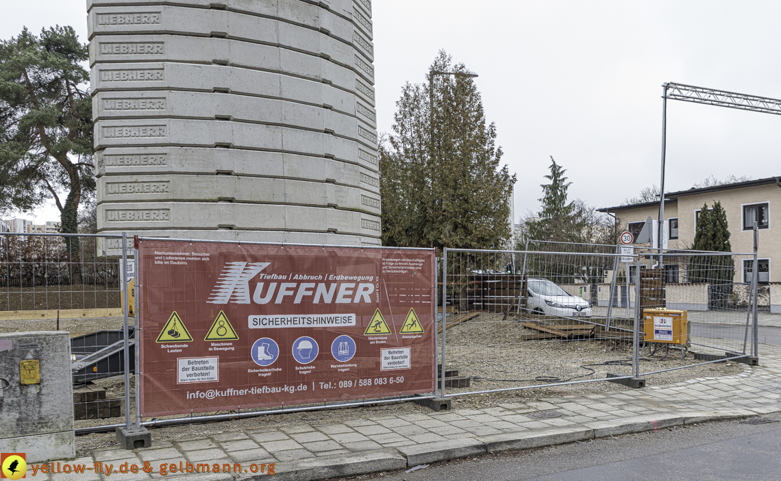 11.12.2024 - Baustelle Niederalmstraße 25 in Neuperlach