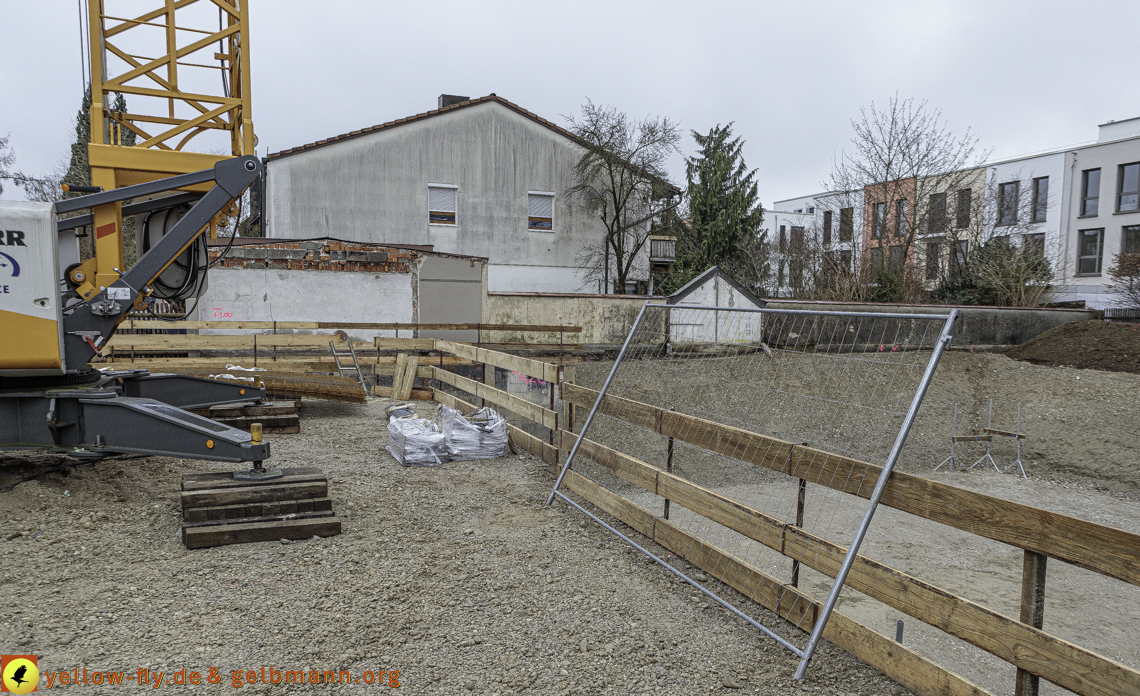 11.12.2024 - Baustelle Niederalmstraße 25 in Neuperlach