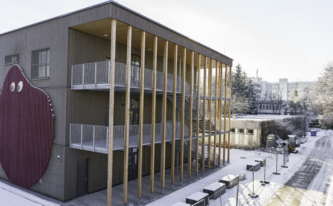 05.01.2025 - Groß-Baustelle Haus für Kinder in Neuperlach