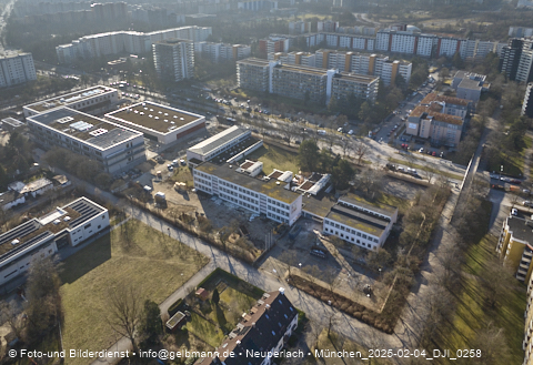 04.02.2025 - Baustelle zur Grundschule am Karl-Marx-Ring in Neuperlach