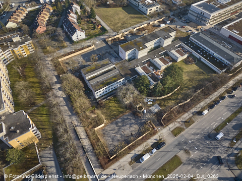 04.02.2025 - Baustelle zur Grundschule am Karl-Marx-Ring in Neuperlach
