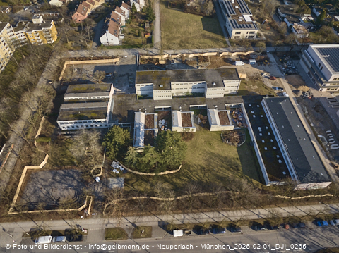 04.02.2025 - Baustelle zur Grundschule am Karl-Marx-Ring in Neuperlach