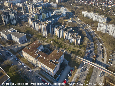 04.02.2025 - Baustelle zur Grundschule am Karl-Marx-Ring in Neuperlach