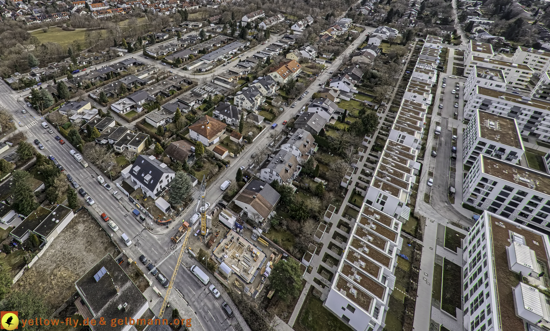 27.02.2025 - Abriss der Grundschule am Karl-Marx-Ring in Neuperlach