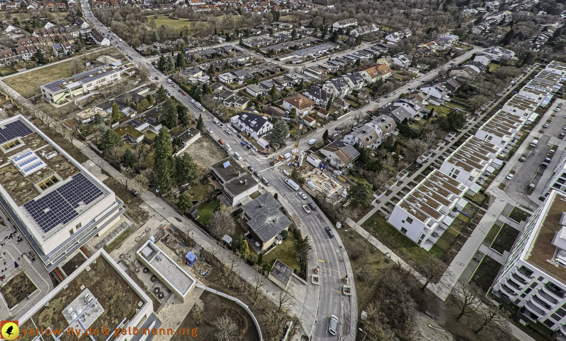 27.02.2025 - Abriss der Grundschule am Karl-Marx-Ring in Neuperlach