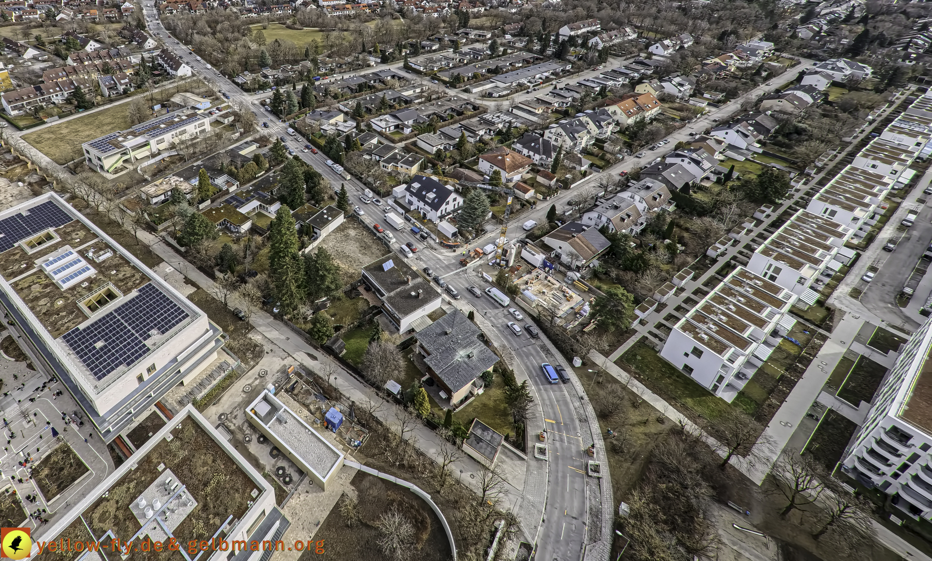 27.02.2025 - Abriss der Grundschule am Karl-Marx-Ring in Neuperlach