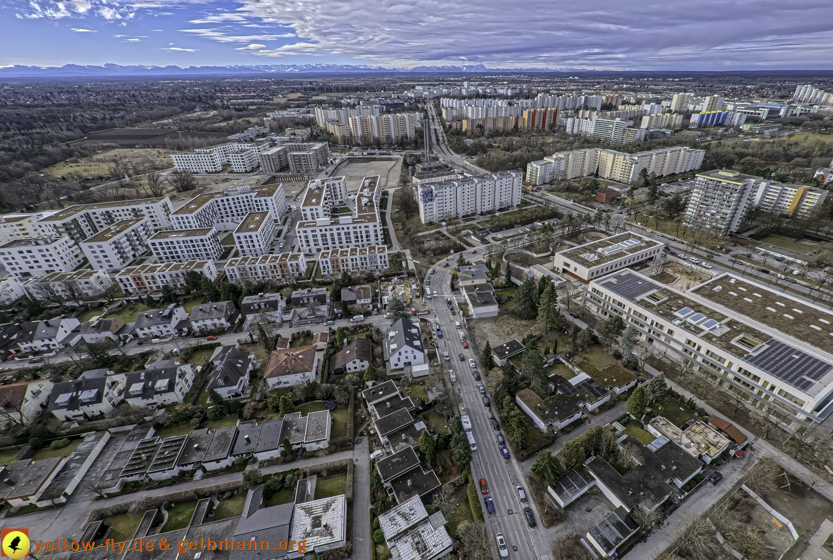 27.02.2025 - Abriss der Grundschule am Karl-Marx-Ring in Neuperlach