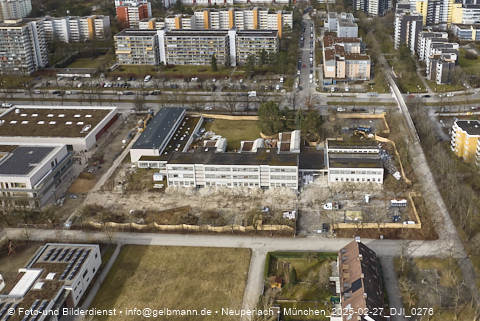 27.02.2025 - Baustelle zur Grundschule am Karl-Marx-Ring in Neuperlach