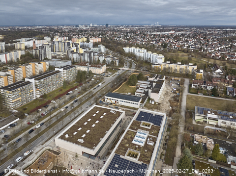 27.02.2025 - Baustelle zur Grundschule am Karl-Marx-Ring in Neuperlach