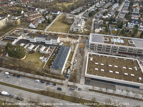 27.02.2025 - Baustelle zur Grundschule am Karl-Marx-Ring in Neuperlach