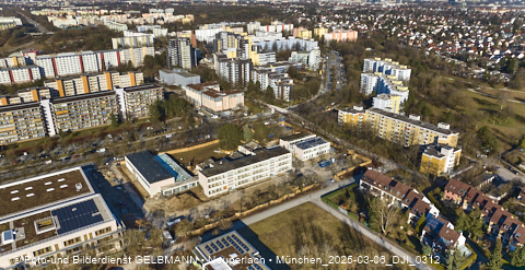 06.03.2025 - Baustelle zur Grundschule am Karl-Marx-Ring in Neuperlach