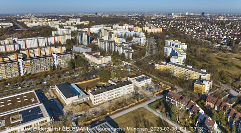 06.03.2025 - Baustelle zur Grundschule am Karl-Marx-Ring in Neuperlach